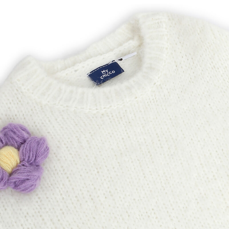Girls Bronze Embellished Pullover image number null
